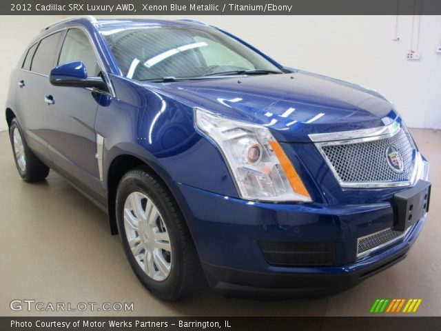 2012 Cadillac SRX Luxury AWD in Xenon Blue Metallic