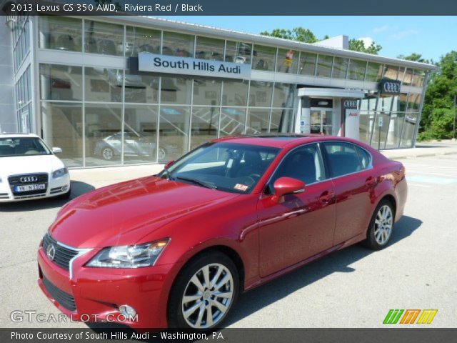 2013 Lexus GS 350 AWD in Riviera Red