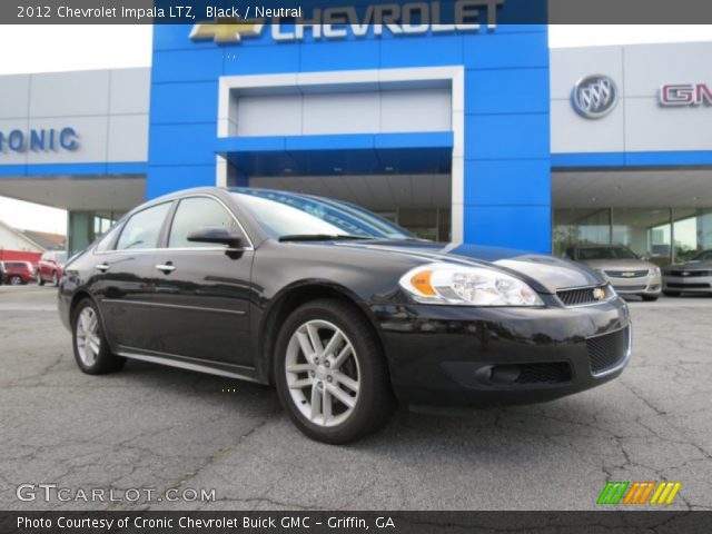 2012 Chevrolet Impala LTZ in Black