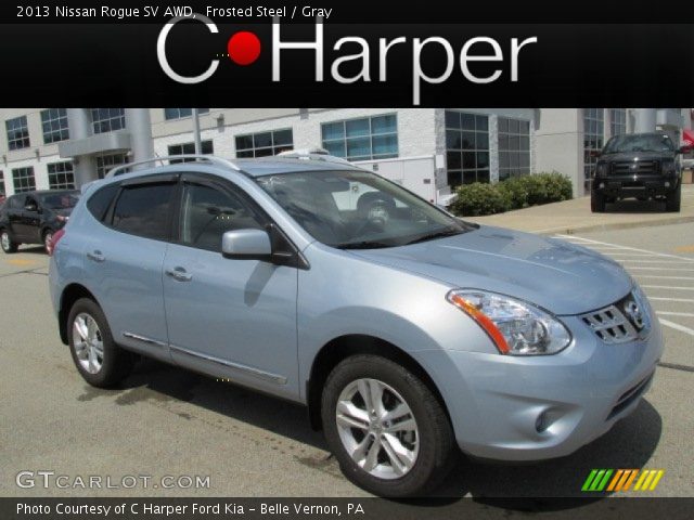 2013 Nissan Rogue SV AWD in Frosted Steel