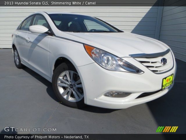 2013 Hyundai Sonata GLS in Shimmering White