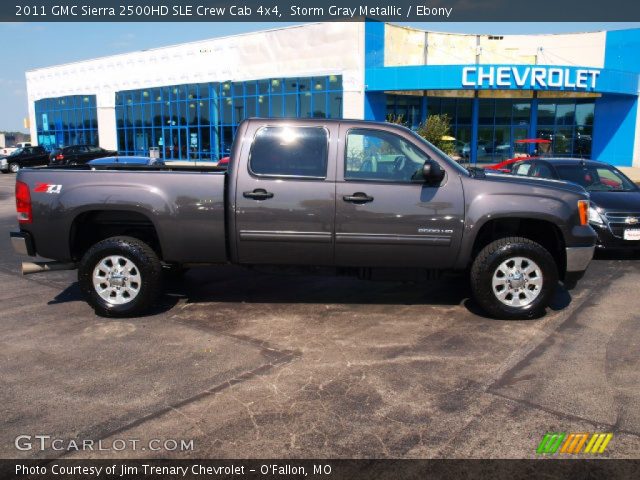 2011 GMC Sierra 2500HD SLE Crew Cab 4x4 in Storm Gray Metallic