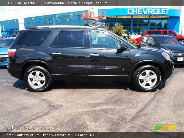 2010 GMC Acadia SLE in Carbon Black Metallic