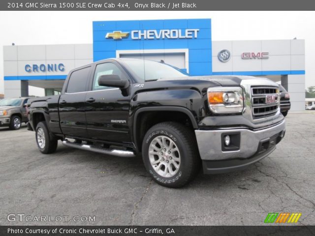 2014 GMC Sierra 1500 SLE Crew Cab 4x4 in Onyx Black