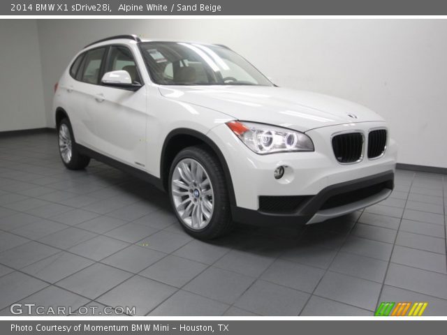 2014 BMW X1 sDrive28i in Alpine White