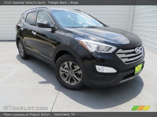 2013 Hyundai Santa Fe Sport in Twilight Black