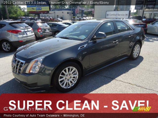 2012 Cadillac CTS 3.0 Sedan in Thunder Gray ChromaFlair