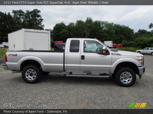 2013 Ford F250 Super Duty XLT SuperCab 4x4 in Ingot Silver Metallic