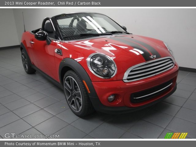 2013 Mini Cooper Roadster in Chili Red