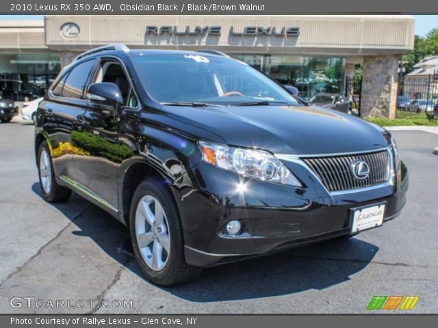 2010 Lexus RX 350 AWD in Obsidian Black