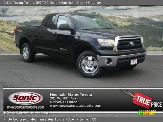 2013 Toyota Tundra SR5 TRD Double Cab 4x4 in Black