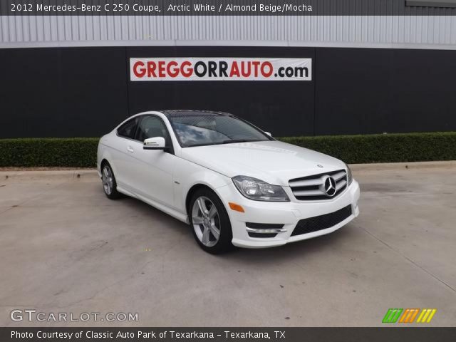 2012 Mercedes-Benz C 250 Coupe in Arctic White