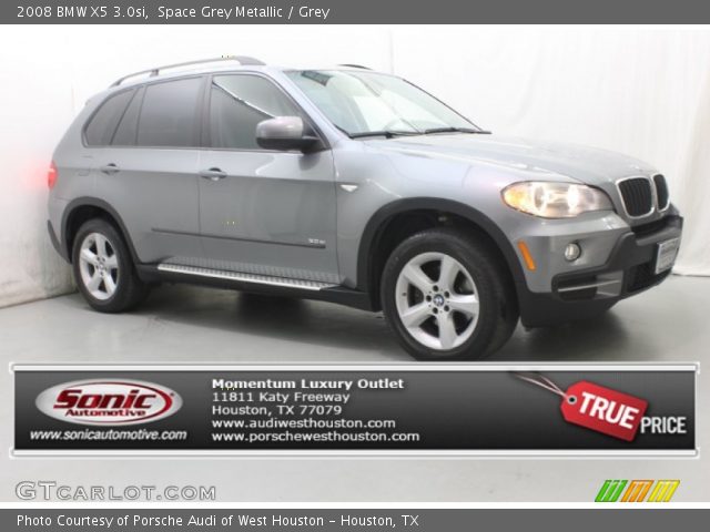 2008 BMW X5 3.0si in Space Grey Metallic