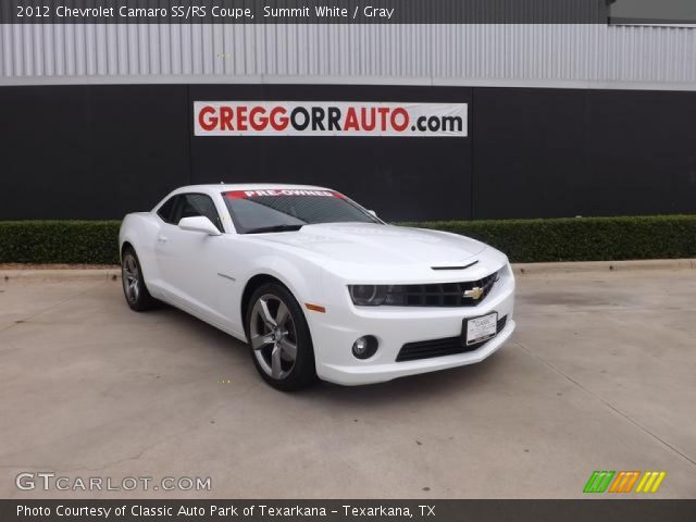 2012 Chevrolet Camaro SS/RS Coupe in Summit White