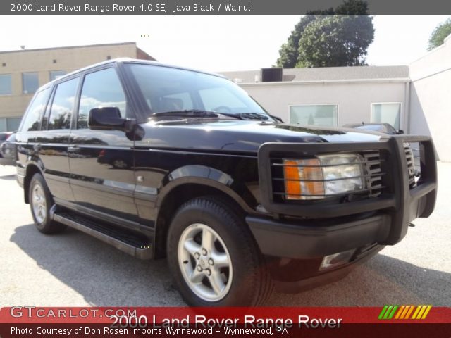 2000 Land Rover Range Rover 4.0 SE in Java Black