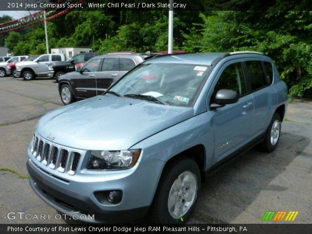 2014 Jeep Compass Sport in Winter Chill Pearl