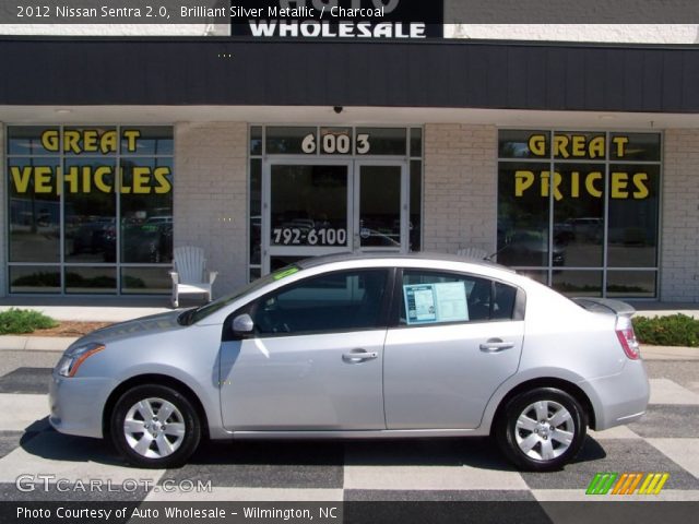 2012 Nissan Sentra 2.0 in Brilliant Silver Metallic
