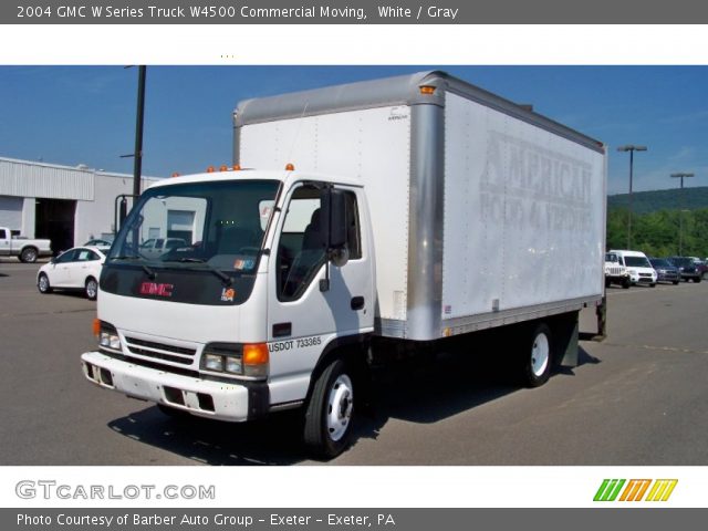 2004 GMC W Series Truck W4500 Commercial Moving in White