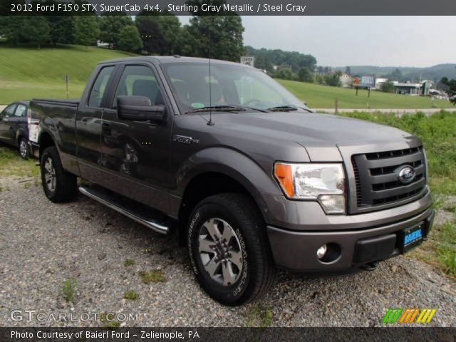 2012 Ford F150 STX SuperCab 4x4 in Sterling Gray Metallic