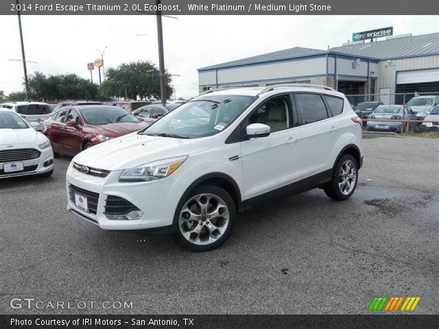 2014 Ford Escape Titanium 2.0L EcoBoost in White Platinum