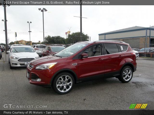 2014 Ford Escape Titanium 2.0L EcoBoost in Ruby Red