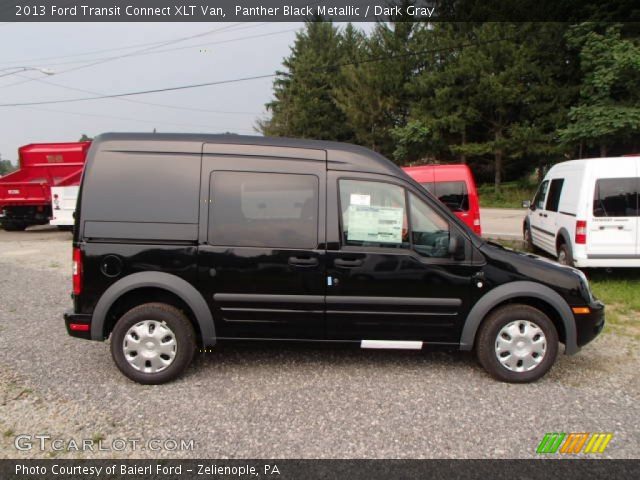 2013 Ford Transit Connect XLT Van in Panther Black Metallic