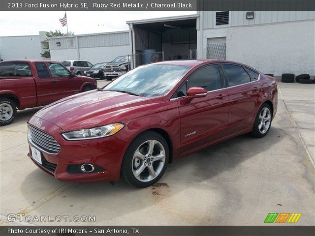 2013 Ford Fusion Hybrid SE in Ruby Red Metallic