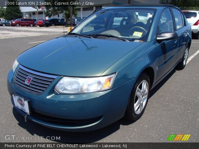 2006 Saturn ION 2 Sedan in Cypress Green