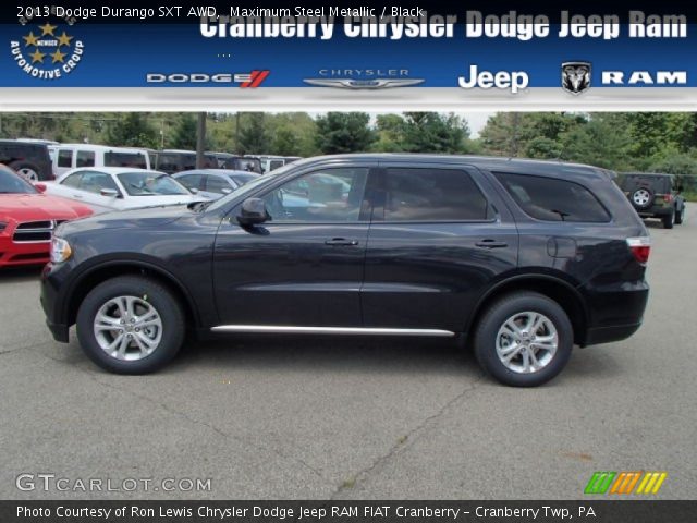 2013 Dodge Durango SXT AWD in Maximum Steel Metallic
