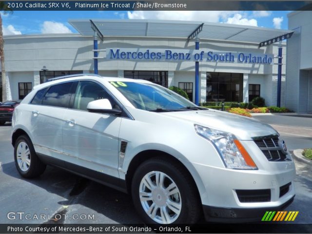2010 Cadillac SRX V6 in Platinum Ice Tricoat