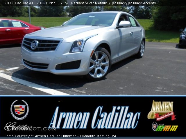 2013 Cadillac ATS 2.0L Turbo Luxury in Radiant Silver Metallic