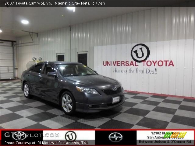 2007 Toyota Camry SE V6 in Magnetic Gray Metallic