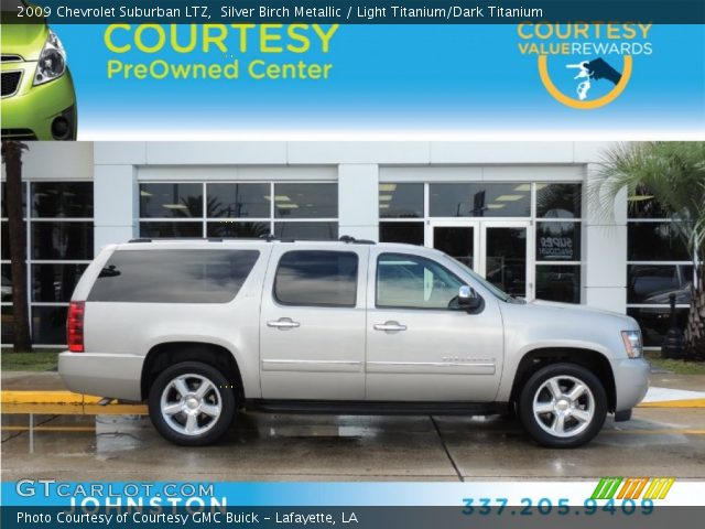 2009 Chevrolet Suburban LTZ in Silver Birch Metallic