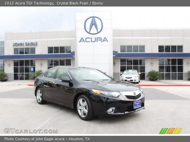 2013 Acura TSX Technology in Crystal Black Pearl