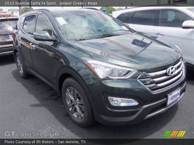 2013 Hyundai Santa Fe Sport in Juniper Green