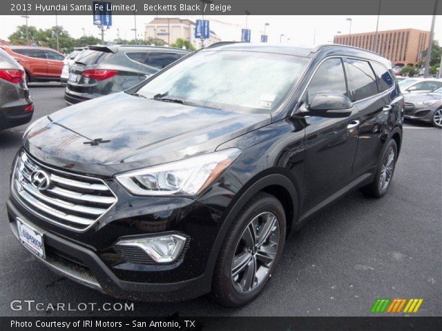 2013 Hyundai Santa Fe Limited in Becketts Black