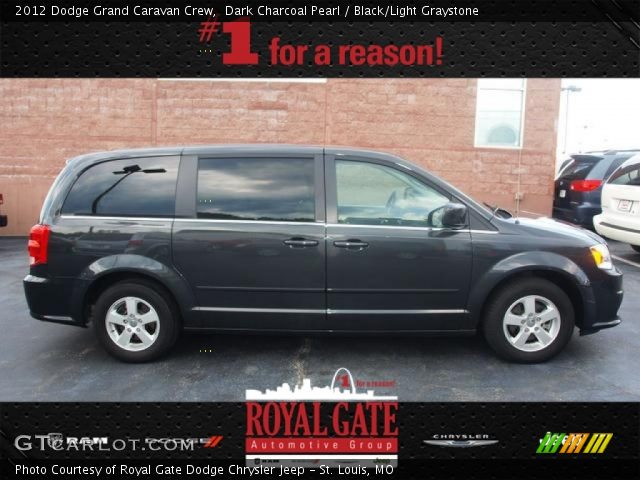 2012 Dodge Grand Caravan Crew in Dark Charcoal Pearl