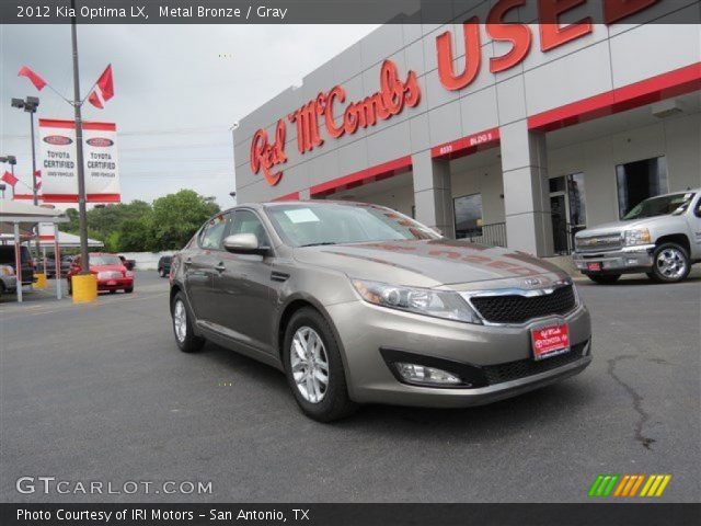 2012 Kia Optima LX in Metal Bronze