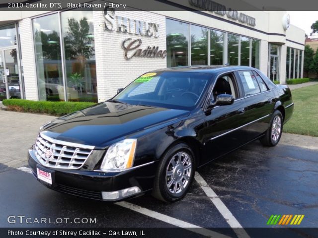 2010 Cadillac DTS  in Black Raven