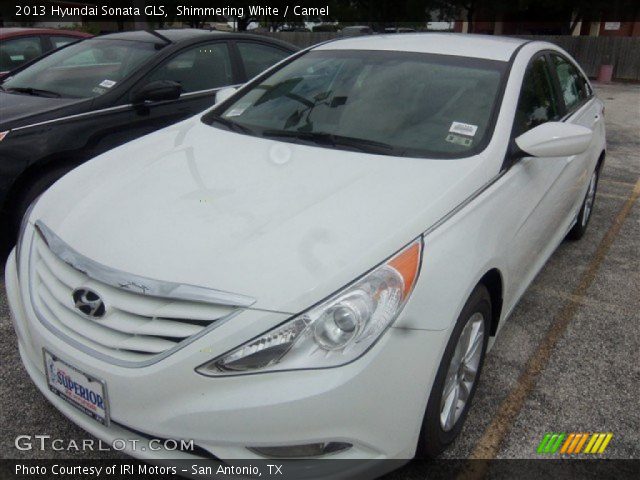 2013 Hyundai Sonata GLS in Shimmering White