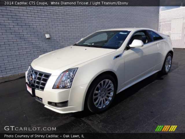 2014 Cadillac CTS Coupe in White Diamond Tricoat