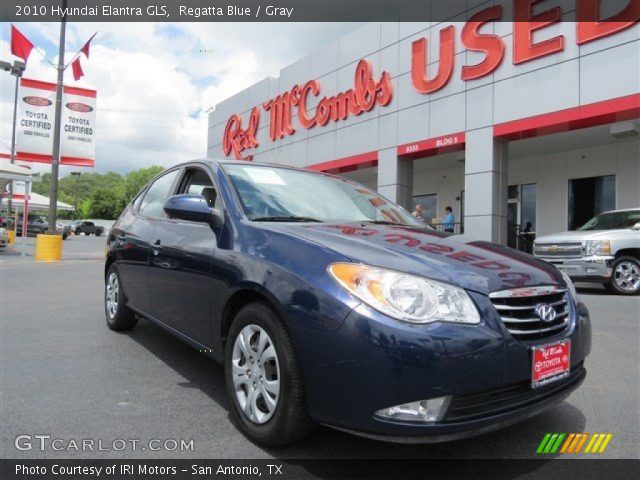 2010 Hyundai Elantra GLS in Regatta Blue