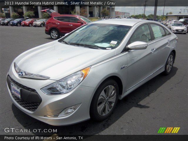 2013 Hyundai Sonata Hybrid Limited in Silver Frost Metallic