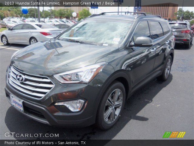 2013 Hyundai Santa Fe Limited in Hampton Green Pearl