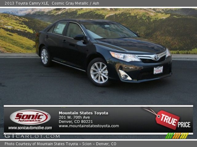 2013 Toyota Camry XLE in Cosmic Gray Metallic