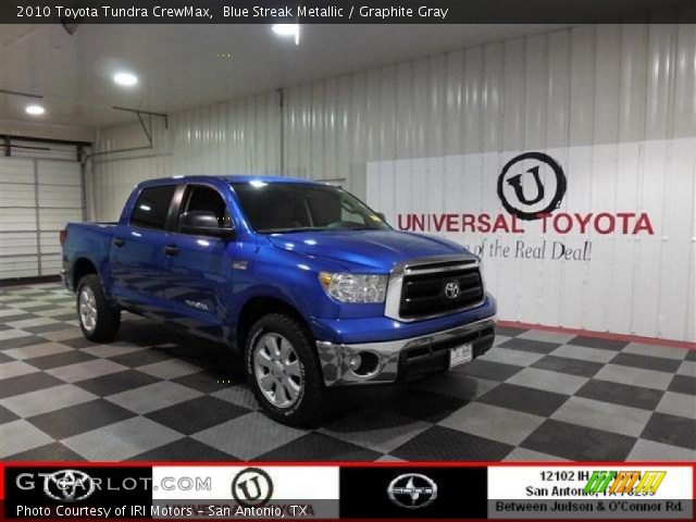 2010 Toyota Tundra CrewMax in Blue Streak Metallic