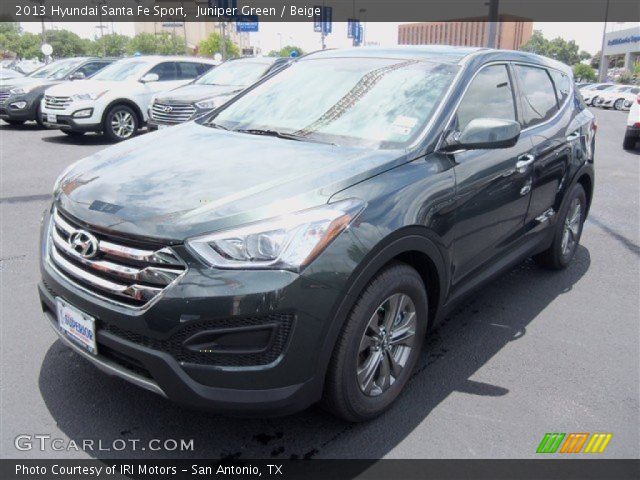 2013 Hyundai Santa Fe Sport in Juniper Green