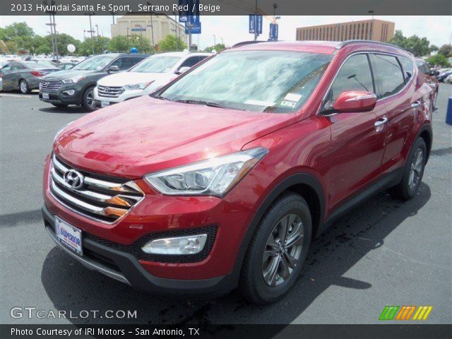 2013 Hyundai Santa Fe Sport in Serrano Red