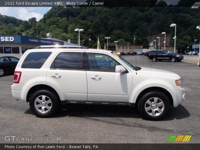 2012 Ford Escape Limited 4WD in White Suede
