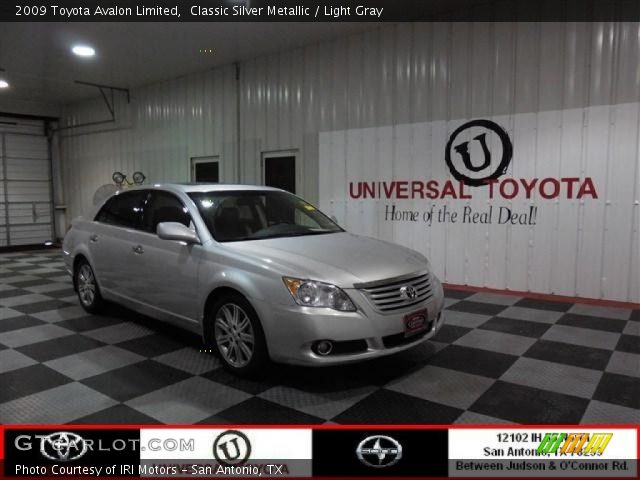 2009 Toyota Avalon Limited in Classic Silver Metallic